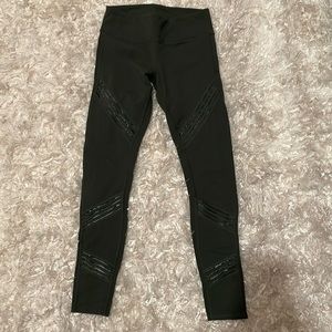 Alo high waisted olive green leggings
